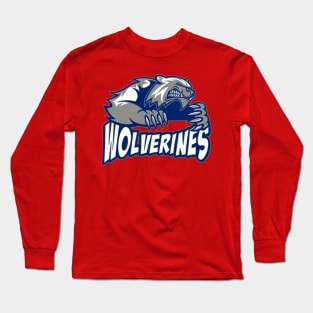 Wolverines Sports Logo Long Sleeve T-Shirt